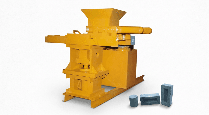Manual Hammer Fly Ash Bricks Machine