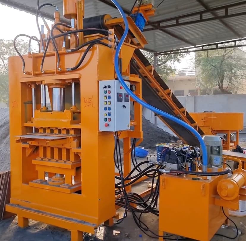 Fully Automatic Fly Ash Bricks Making Plant (SM10)